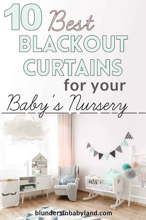 Is your baby waking too early or having trouble napping? A pair of blackout curtains could a quick solution! Here are some adorable blackout curtains for your baby's nursery. Best Blackout Curtains for Your Baby's Nursery - Nursery Blackout Curtains (1) Curtains Over Blinds, Room Darkening Window Treatments, Nursery Blackout Curtains, Pink Blackout Curtains, Sleep Habits, Baby Play Activities, Baby Sleep Schedule, Sleep Training Baby, Toddler Boys Room