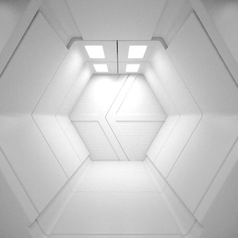 ❁ ☾pinterest | alexislee17 Le Manoosh, Scifi Interior, Spaceship Interior, Sci Fi Environment, Futuristic Interior, White Room, Ex Machina, Space Science, Futuristic Architecture