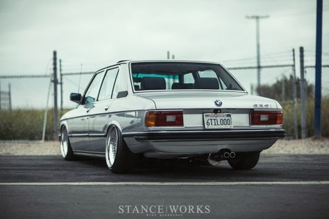 A Man of Many Styles – Ron Perry’s Air Lift Performance-Equipped 1980 BMW E12 535i Bmw E12, Bmw 520, Vintage Motorsport, Bmw 535, Bmw E28, Bmw Classic Cars, Bmw E38, Stance Cars, Bmw Alpina