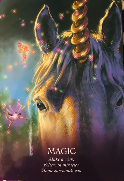 Angel Oracle Cards, Angel Guidance, Believe In Miracles, Oracle Deck, Angel Messages, Angel Cards, A Unicorn, Oracle Cards, Make A Wish