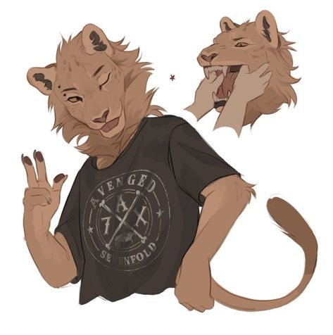 Lion Anthro Art, Owl Anthro Character Design, Anthro Character Art, Lion Fursona Art, Werewolf Fursona, Lion Oc Art, Cat Fursona Art, Anthro Fursona, Lion Fursona