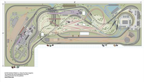 Z Gauge Trains Layout, Model Train Layouts O Gauge, O Scale Train Layout Plans, Toy Train Layouts, N Scale Train Layout, Frisco Railroad, Model Train Layouts Oo Gauge, Narrow Gauge Model Railway, Model Railway Track Plans Oo Gauge