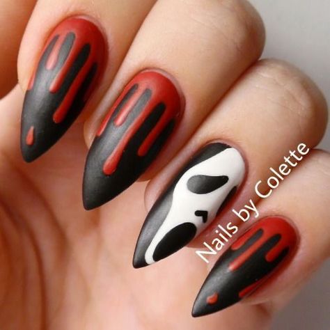 Ongles Gel Halloween, Zicxa Photos, Nagel Stamping, Halloween Nail Art Easy, Halloweenský Makeup, Halloween Nails Diy, 2019 Nails, Halloween Acrylic Nails, Cute Halloween Nails