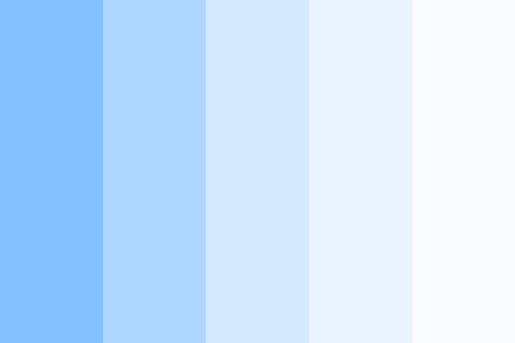 Pastel Blue Palette, Light Blue Aesthetic Color Palette, Blue Pallete Pastel, Soft Blue Pallete Color, Pastel Blue Color Code, Blue Pastel, Shades Of Light Blue Colour Palettes, Blue Pallets, Blue Shades Colors