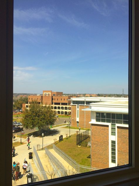 Window view of FAMU's campus. Famu Campus, Famu College, College Living, Summer 2025, Dream School, College Campus, Window View, Day Of My Life, University