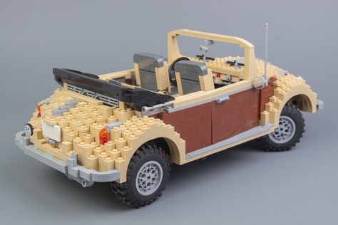 Volkswagen Typ 1 | 1:10 Lego VW Beetle (Käfer) | Alexey Tikhvinsky | Flickr Lego Cars, Vw Beetle, Vw Beetles, Wooden Toy Car, Wooden Toys, Volkswagen, Lego, Toy Car, Cars