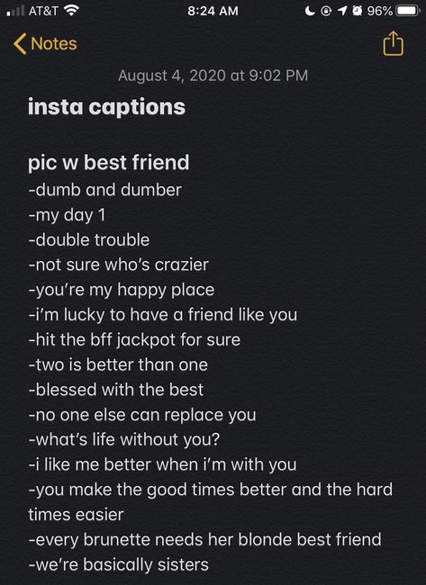 Bff Short Captions Instagram, Captions For Post With Best Friend, Short Caption For Best Friend Bff, Bff Short Quotes, Unexpected Friendship Captions, Bff Insta Captions, Caption For Bff, Bff Quotes Short Aesthetic, Bff Quotes Short