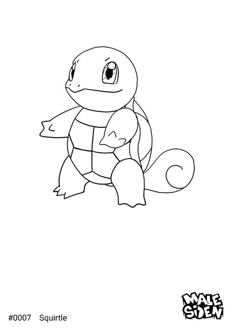 Squirtle drawing pokémon coloringbook page Squrtile Pokemon Tattoo, Squirtle Pokemon Tattoo, Squirtle Drawing, Squirtle Tattoo, Pokemon Sketch, Pokemon Tattoo, Floral Tattoo Sleeve, Pokemon Coloring, Easy Drawings Sketches