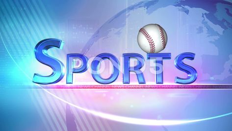 Sports TV News Segment Bumper Baseball #AD ,#News#Segment#Sports#TV Champions League Trophy, News Logo, Tv Sport, Sports Graphics, Conor Mcgregor, The Kings, Green Watercolor, Technology Logo, Tv News