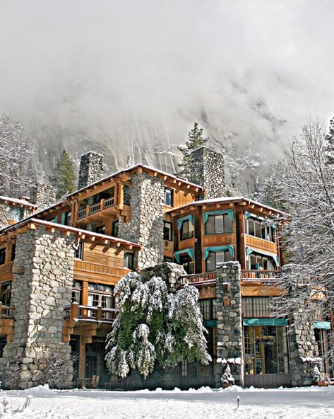 The Ahwahnee, Yosemite National Park, California, United States - Resort Review - Condé Nast Traveler Ahwahnee Hotel, Road Trip Places, California Camping, Yosemite Wedding, Yosemite Falls, Scenic Photography, Yosemite Valley, Conde Nast Traveler, Haunted Places