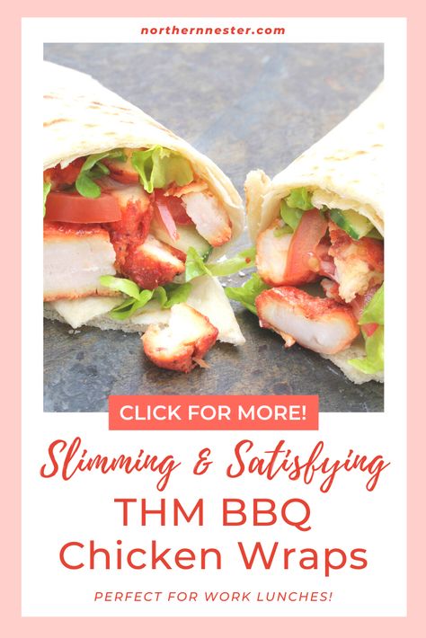 Looking to spice up your lunches? These incredible THM BBQ chicken wraps are packed with energizing nutrients to keep you feeling your best all day! To be enjoyed with ot without the tortillas, this tasty work lunch will be loved by the whole family! #THMbbqchicken #thmchickenlunch #thmworklunch Thm Lunch Ideas, Thm Lunch, Bbq Chicken Wraps, Lunch Smoothie, Low Carb Wraps, Chicken Lunch, Bbq Chicken Salad, Trim Healthy Mama Recipes, Mama Recipe