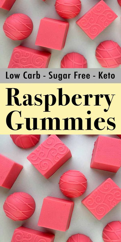 Keto Gummies Gelatin Recipes, Sugar Free Hard Candy Recipes, Bubblegum Recipes, Jello Gummies, Raspberry Gummies, Cream Jello, Keto Raspberry, Homemade Gummies, Gummy Candies