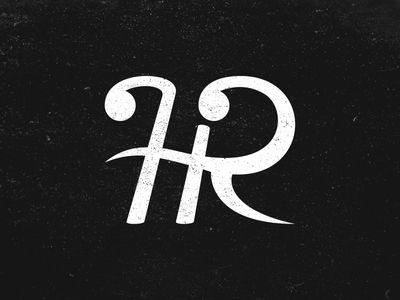 HR Monogram Logo Rh Tattoo Letter, Rh Monogram, Hr Monogram, Letter R Tattoo, Hr Logo, Ingrain Wallpaper, Stylish Alphabets, Cute Quotes For Him, Alphabet Wallpaper