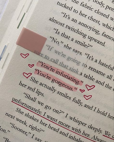 Book Annotation Tips, Fuel The Fire, Reading Motivation, Romantic Book Quotes, Tweek Y Craig, Pink Books, Book Annotation, Favorite Book Quotes, Romantic Books