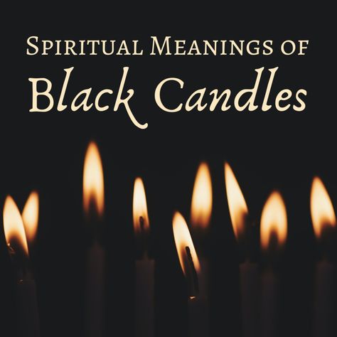 Black Candle Meaning, Black Candles Magic, Candle Meaning, Black Candle, Energy Power, Removing Negative Energy, Wicca Witchcraft, Clear Negative Energy, Spiritual Power