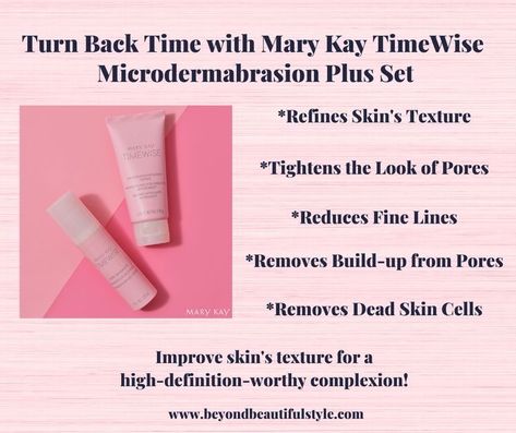 Microdermabrasion Mary Kay, Mary Kay Microdermabrasion, Mary Kay Microdermabrasion Set, Timewise Miracle Set, Mary Kay Facebook, Mary Kay Inspiration, Timewise Repair, Mary Kay Skin Care, Smaller Pores