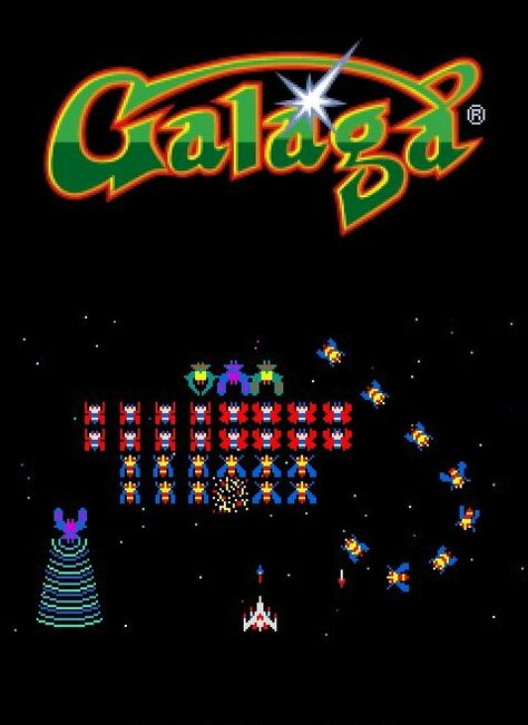 Galaga Arcade Retro, Atari Games, Retro Arcade Games, Beat Em Up, Vintage Video Games, Auckland City, Classic Video Games, Retro Arcade, Old Games