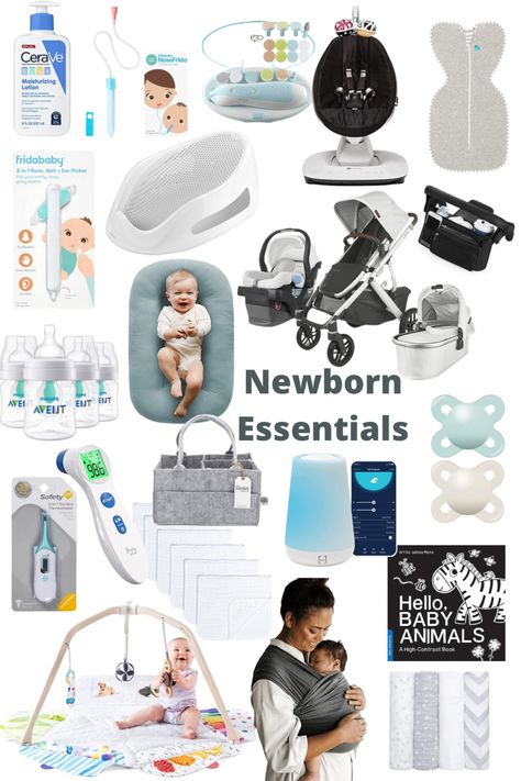 Top Newborn Must Haves, Newborn Must Haves 2023, Must Have Newborn Items, Winter Newborn Essentials, Best Newborn Products, Amazon Baby Registry Must Haves, Newborn Gear, Baby Stuff Must Have, Baby Boy Essentials