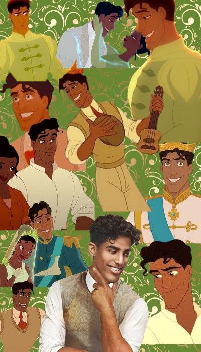 Wallpaper Prince Naveen Wallpaper, Men Wallpaper, Prince Naveen, Disney Prince, Disney Collage, Fictional Men, Disney Princes, Princess Tiana, Man Wallpaper