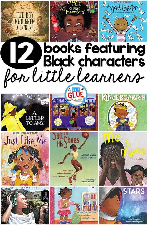 Books With Black Characters, Books For Men To Read, Black Children's Books, Books For Men, Book Mobile, Best Books For Men, Art Elementary, Literature Study, Starting Kindergarten