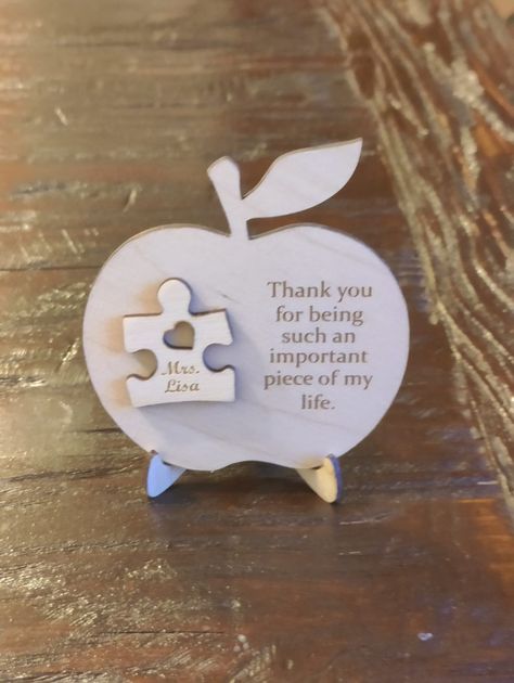 Personalized Teacher Appreciation | End of Year Gift | Apple Puzzle Piece #TeacherGifts #Appreciation #GiftIdeas #ThankYou #teachergiftsendofyear, https://medium.com/p/b2d6edb42b26