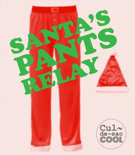 santa-pants-relay Christmas Relay Races For Kids, Reindeer Relay Race, Christmas Relay Race, Christmas Relay Games, Relay Race Games, Fish Alphabet, Santa Pants, School Party Games, Christmas Party Games For Kids