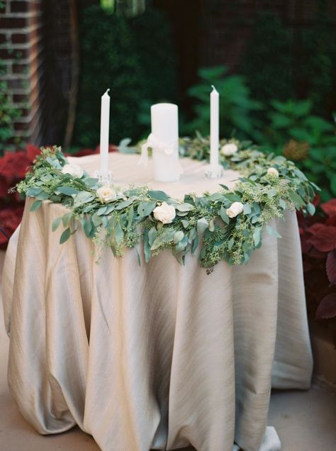 Unity Candle Table, Ceremony Table, Unity Candle Ceremony, Romantic Rustic Wedding, Candle Table Decorations, Wedding Ceremony Ideas, Boda Mexicana, Unity Ceremony, Wedding Unity