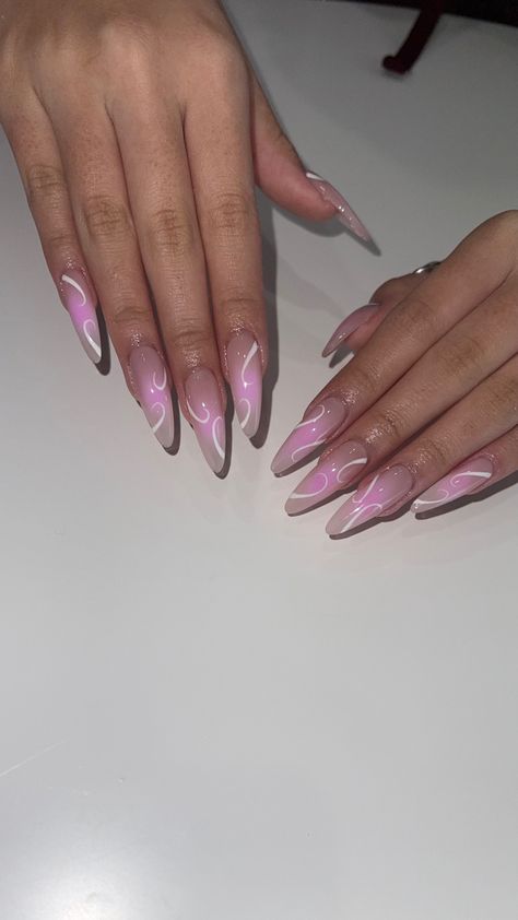 Coffin Airbrush Nails, Maddy Euphoria Inspired Nails, Maddie Perez Nails Euphoria, Mandy Euphoria Nails, Alexa Demie Nails Euphoria, Euphoria Themed Nails, Mady Nails Euphoria, Euphoria Nails Purple, Maddie Perez Nails