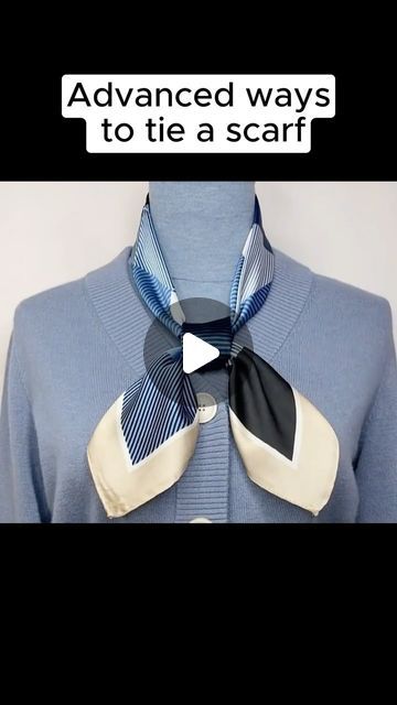 Product Explorer on Instagram: "#scarf#Tie#hack#tips#viral#fyp" How To Tie A Small Square Scarf, Ways To Tie A Scarf Around Your Neck, How To Tie A Square Scarf, Tie A Square Scarf, Tie Hack, Small Scarf Tying, Square Scarf Tying, Ways To Tie A Scarf, Tie A Scarf