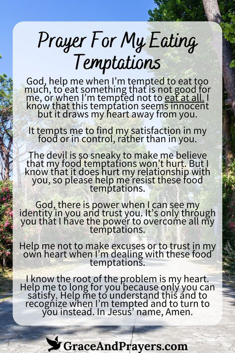 Struggling with eating temptations? Let prayer be your guide to healthier choices.  This prayer serves as a gentle reminder of the strength you possess, through faith, to make nourishing decisions for your body and soul.  Seek more guidance and support through prayer. Read more prayers about overcoming eating temptations at Grace and Prayers. Prayer For Eating Healthy, Strong Prayers, Christian Music Playlist, 12 Strong, Christ Artwork, About Me Template, Powerful Names, Watch And Pray, Righteousness Of God