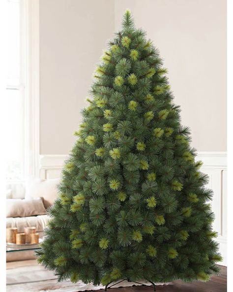 Best Artificial Christmas Trees, Wooden Garden Bed, Realistic Artificial Christmas Trees, Pine Christmas Tree, Pink And Black Christmas Tree, Artificial Christmas Trees, Pink And Black Christmas, Black Christmas Tree, Christmas Clearance