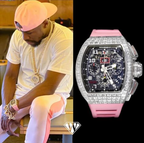 Floyd Mayweather Diamond Richard Mille Felipe Massa - Superwatchman.com Richard Mille Watches, Castle Aesthetic, Big Tshirt, Floyd Mayweather, Luxury Watch Brands, Dream Watches, Expensive Watches, Richard Mille, Audemars Piguet Royal Oak