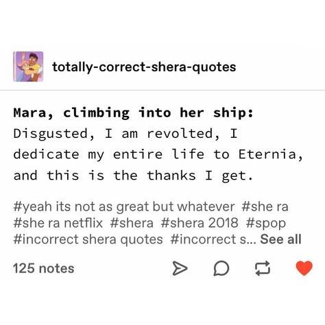 i can’t wait to find out more about mara like she’s such a cool character ~credit totally-correct-shera-quotes on tumblr~ tag Shera Quotes, Fat Nuggets, Hey Adora, 80s Synth, Funny Text Memes, Text Memes, Movie Memes, She Ra Princess, She Ra Princess Of Power