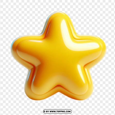 Yellow Pngs, Yellow Png, Star Png, Yellow Star, 3d Star, Star Stickers, Png Clipart, Save Yourself, Banners