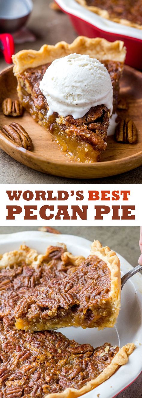 Southern Pecan Pie, Best Pecan Pie, Pecan Bars, Pie Pops, I Am Baker, Pecan Pie Recipe, Pecan Recipes, Yummy Sweets, Pecan Pie