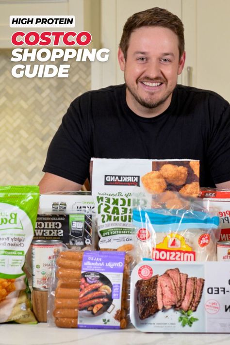 Learn about the best high protein foods to buy at Costco and how to prepare them with this ultimate guide. High Protein Shopping List, Protein Shopping List, Healthy Costco Finds, Costco Protein, Healthy Meals To Make, Best High Protein Foods, Costco Shopping List, Protein Shop, High Protein Foods