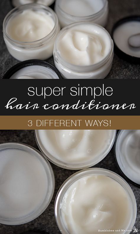 Conditioner Bar Recipe, Hair Conditioner Recipe, Homemade Hair Conditioner, Diy Hair Conditioner, Diy Shampoo Recipe, Homemade Conditioner, Diy Conditioner, Baking Soda For Hair, Conditioner Recipe