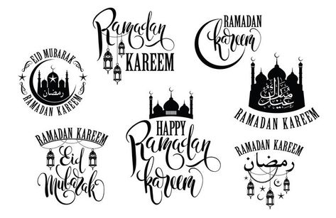 Poster Ramadhan, Cupcake Toppers Free, Cake Lettering, Ramadan Greetings, Napkin Decoupage, Ramadan Crafts, Flower Shadow Box, Eid Decoration, Happy Eid