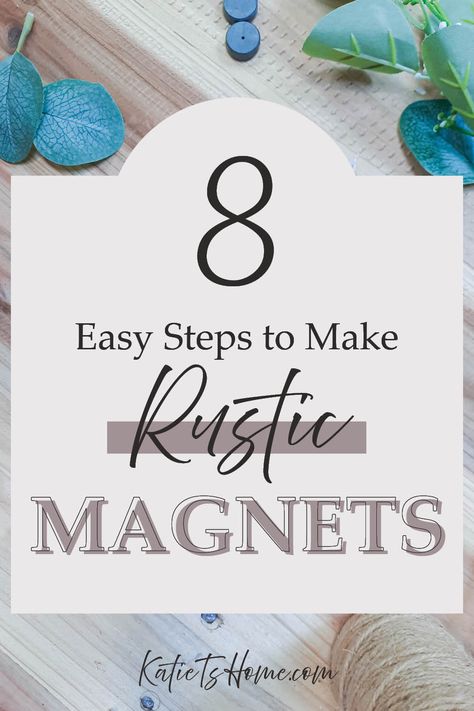 These super EASY refrigerator magnets will elevate your kitchen to the next level! With just a few supplies like faux eucalyptus or succulents, you can achieve a modern classy farmhouse magnet in no time! Plus, it’s not only a super simple DIY project, but they make great additions to a gift as well!  and it makes your kitchen decor look that much better! Click below for the full guide on how to make these super simple budget-friendly fridge magnets! Cricut Fridge Magnets, Refrigerator Magnets Diy Ideas, Resin Magnets Diy, Diy Refrigerator Magnets, Diy Christmas Magnets, Diy Magnets Fridge, Diy Fridge Magnets, Homemade Magnets, Classy Farmhouse