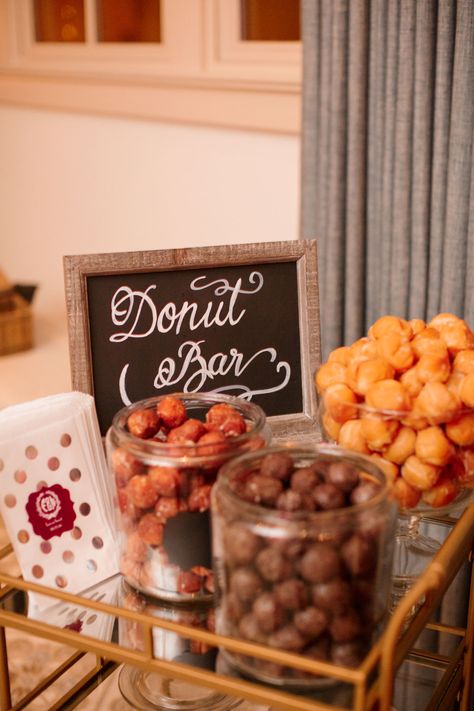 It's National Donut Day! 20 Ways to Serve Donuts at Your Wedding Dinners From Around The World, Bar At Wedding, National Doughnut Day, Chapel Ceremony, Calligraphy Sign, South Carolina Lowcountry, Donut Day, Tented Reception, Sign Photography