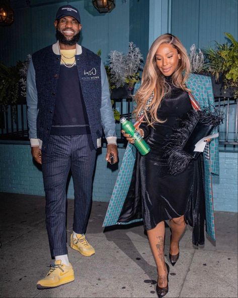 Savannah James, Winter Date Night, Cute Professional Outfits, Black Love Couples, Famous Couples, Couple Photoshoot Poses, Fly Girl, Fashion Fits, Professional Outfits