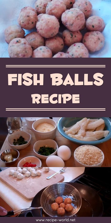 Homemade Fish Balls Recipe, Homemade Fishball Recipe, Chinese Fish Balls Recipe, Fish Balls Recipe, Fishball Recipe, Fish Diet, Singaporean Food, Mat Inspiration, Fish Balls