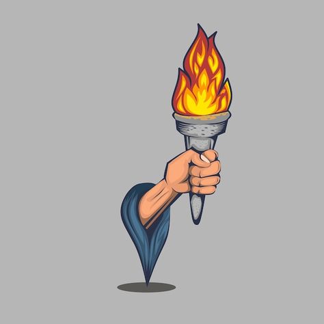 Hand Holding Torch, Holding Torch, Holding Fire, Guru Hargobind, Fire Torch, Dancer Painting, Adobe Photoshop Design, Olympic Torch, Flower Sketches