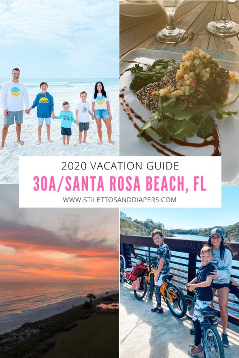 30a Family Vacation, Things To Do In Santa Rosa Beach Florida, Santa Rosa Florida, Seaside 30a, Florida Vacation Spots, Destin Florida Vacation, Florida Family Vacation, Santa Rosa Beach Florida, Rosemary Beach Florida