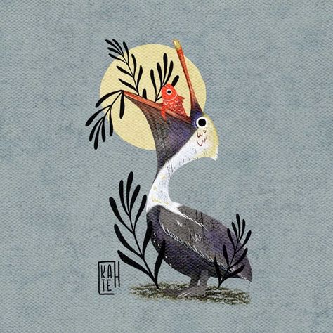 Day 19 of #birdtober2024 - brown pelican 🤎 Hosted by @aholmesartstudio #illustration #illustrator #kidlit #kidlitillustration #childrensbookillustration #procreateillustration #procreateart #birdart #drawings #drawing #sketch #digitalaer #sketchbook #watercolorillustration #bookillustration #best_of_illustrations #illustrator #illustrationartists #illustratorsoninstagram #illustrationartists #instadraw #procreate #draweveryday #art #myillustration #bookillustrations #kidsbookillustration Pelican Illustration, Pelican Drawing, Pelican Art, Shore Birds, Brown Pelican, Lino Printing, Water Birds, Elephant Illustration, Childrens Drawings