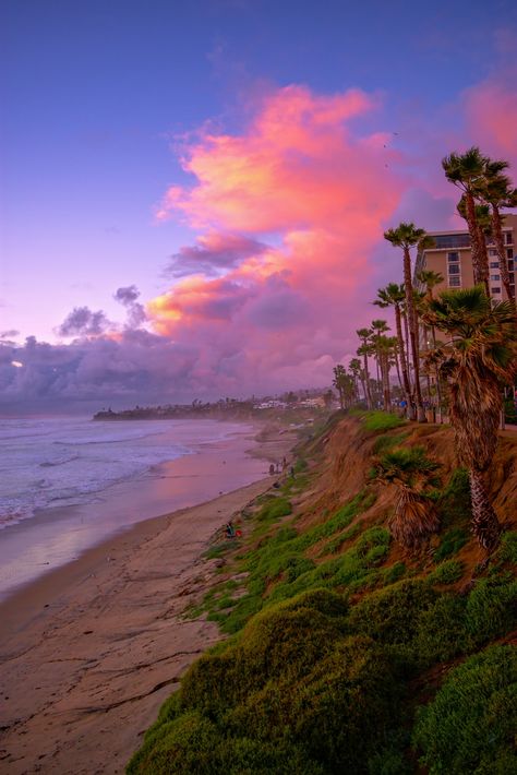 Download this photo by Hari Panicker on Unsplash San Diego Apartments, Pacific Beach San Diego, Weekend Getaways For Couples, Photography Jobs, California Photos, Beach Posters, Orange Sky, Balboa Park, Pacific Beach