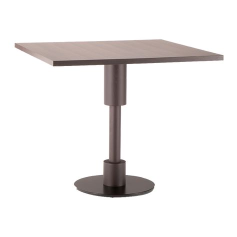 Olindo square table - Inside Out Contracts Square Wood Table, Table Base Design, Hospital Table, House Main Door, House Main Door Design, Board Game Table, Furniture Design Chair, Circular Table, Dining Table Bases