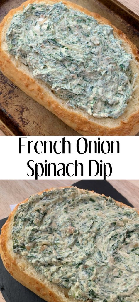 Fresh Spinach Dip, Spinach Dip Cold, Knorr Spinach Dip, French Onion Dip Recipe, Spinach Dip Easy, Onion Dip Recipe, Beef Dip, Spinach Dip Recipe, French Onion Dip