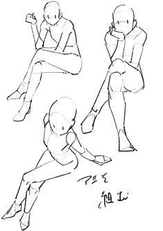 Anime Poses Reference Sitting, Sitting Cross Legged Reference Drawing, Person Sitting Cross Legged Reference, Sitting Posture Drawing, Pose Sitting Drawing, Human Sitting Pose, Women Standing Poses Drawing, Friendly Pose Reference, Leaning In Pose Reference