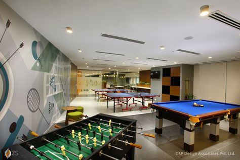 Pool Room Ideas, Exercise Rooms, Indoor Play Areas, Office Games, Rest Area, Pool Rooms, Coffee Shop Design, Games Room, Office Snapshots